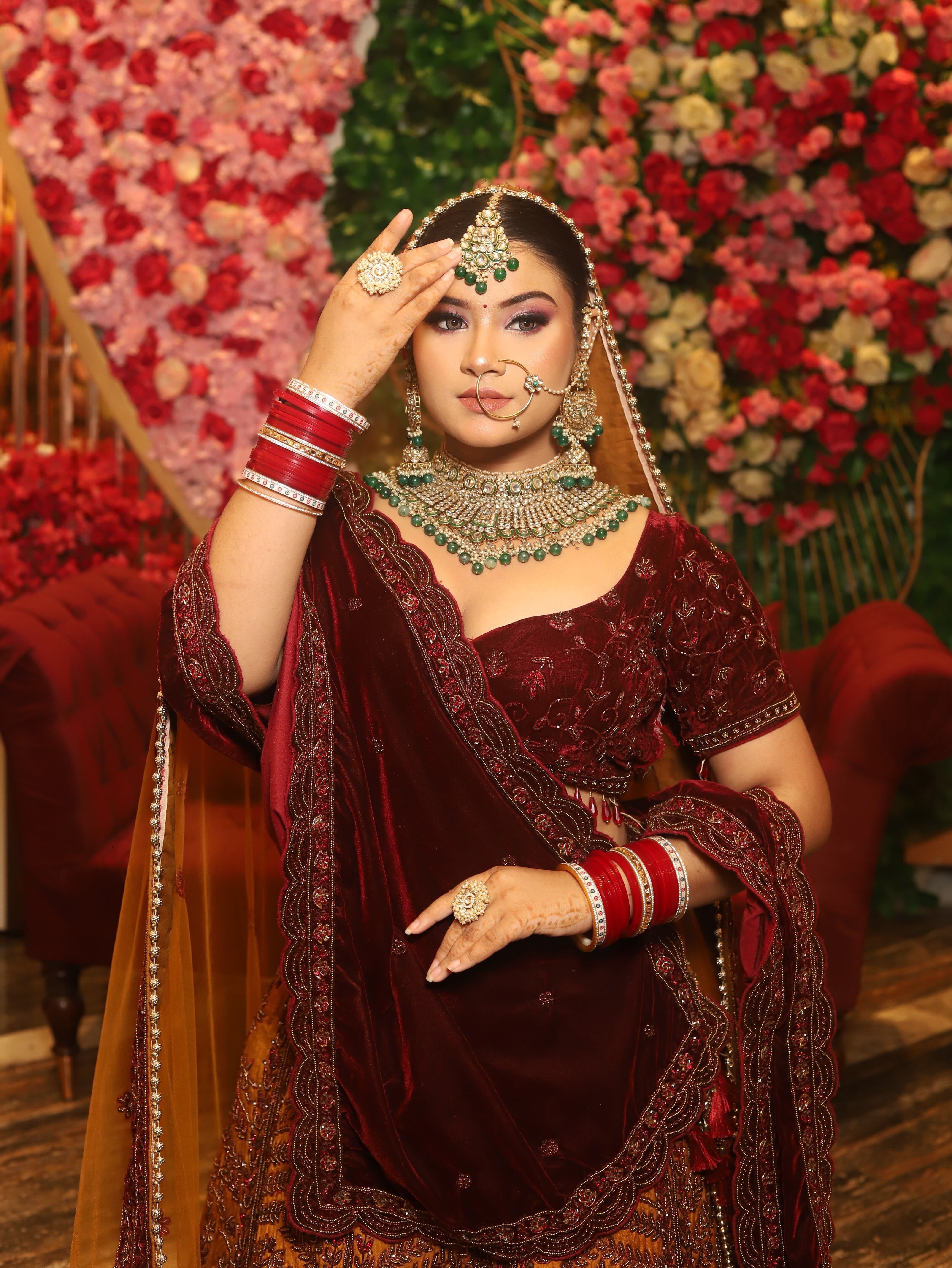 Punjabi bridal makeup Delhi NCR soft glam look